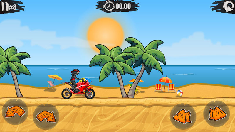 疯狂特技摩托 手机版手游app截图 疯狂特技摩托