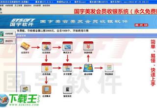 国宇美发会员收银系统 v150123