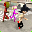 火柴人马拉松赛破解版